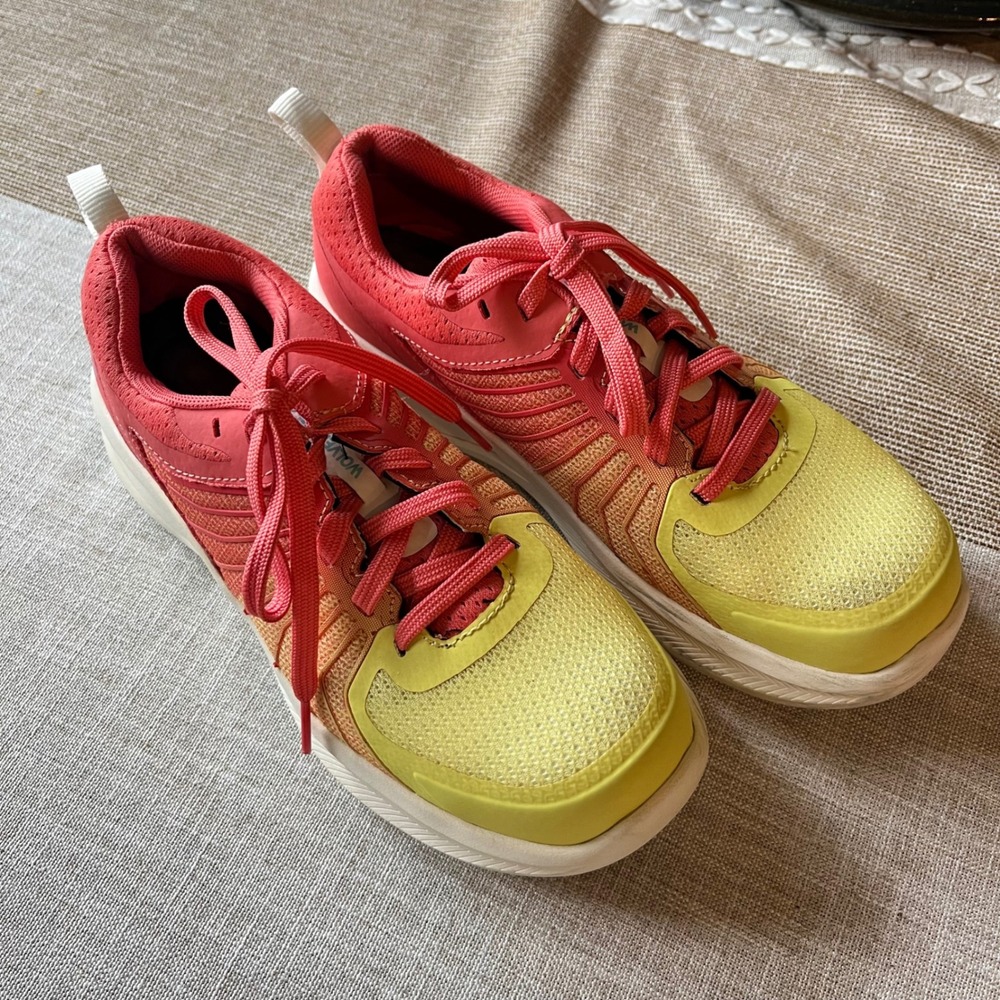 Wolverine Rev UltraSpring Nano Toe Work Shoes Yellow Coral W880055 Womens 8M